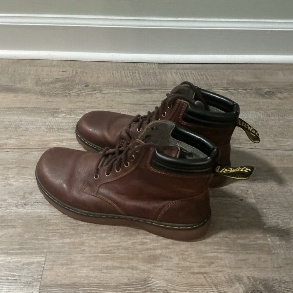 Dr. Martens Chestnut Leather Boots